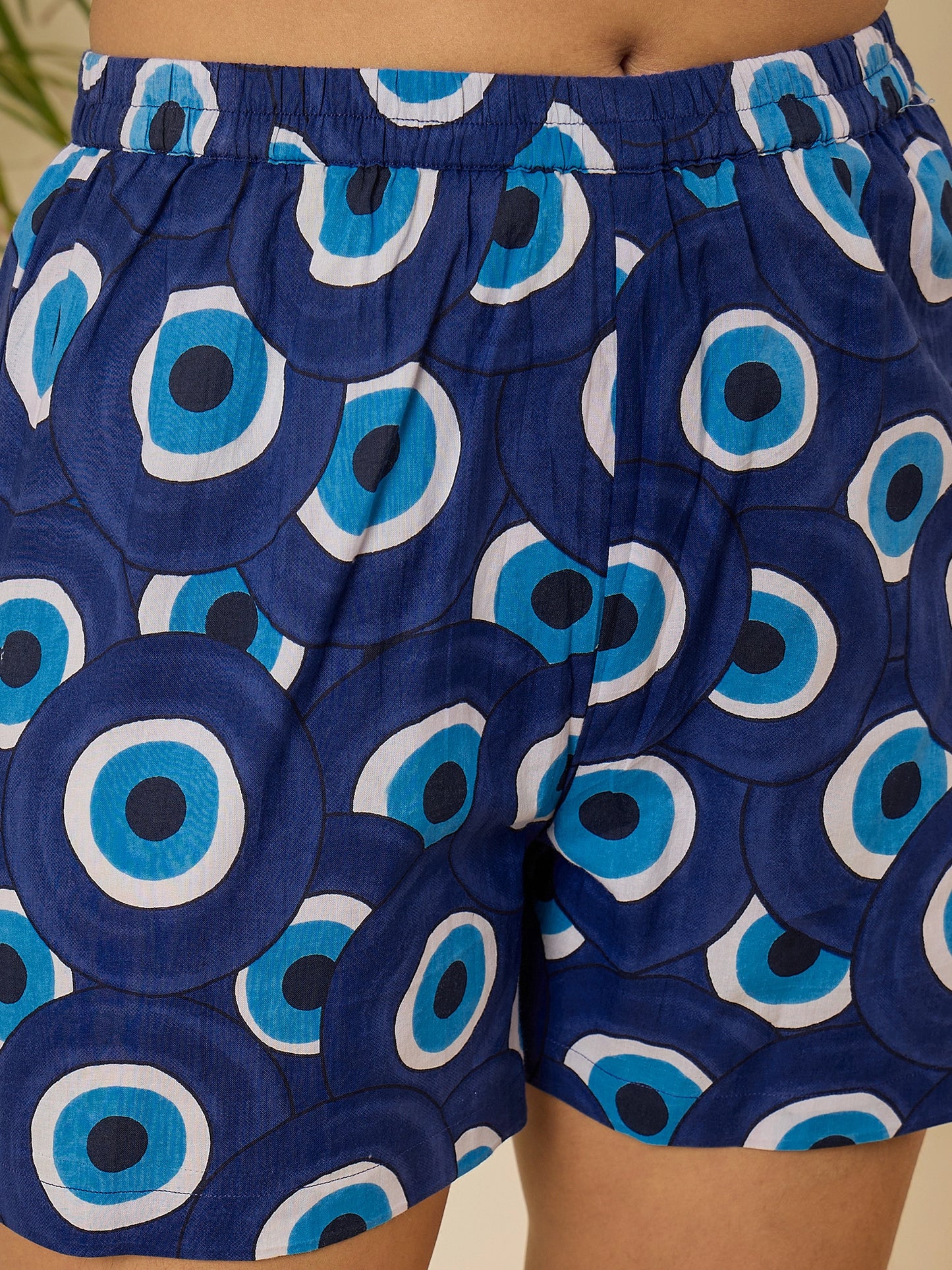women-cotton-blue-evil-eye-printed-kimono-co-ord-set