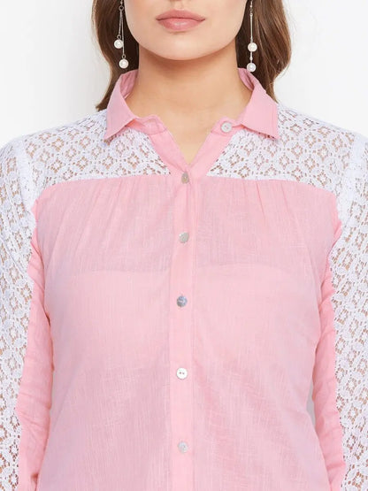winered-pink-solid-cotton-shirt-style-top