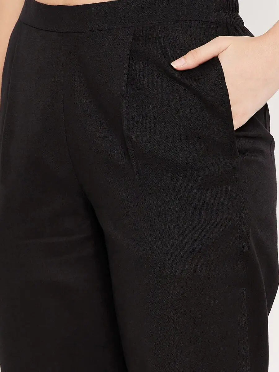 winered-black-cotton-embroidered-kurta-and-pant-set