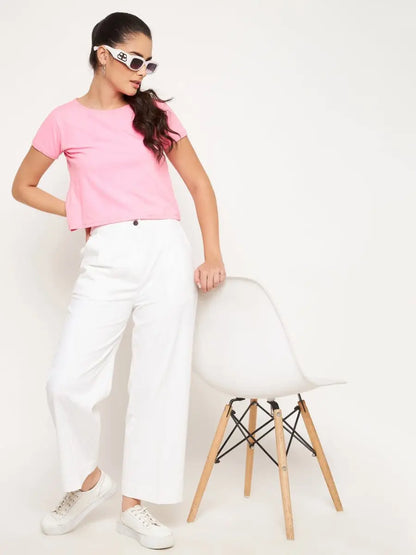 winered-white-straight-trouser