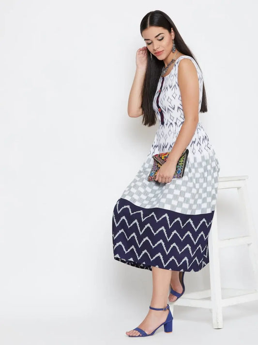 winered-white-a-line-rayon-printed-dress