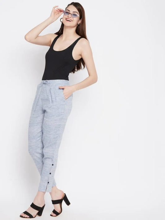 winered-blue-regular-fit-cotton-texetured-casual-trouser