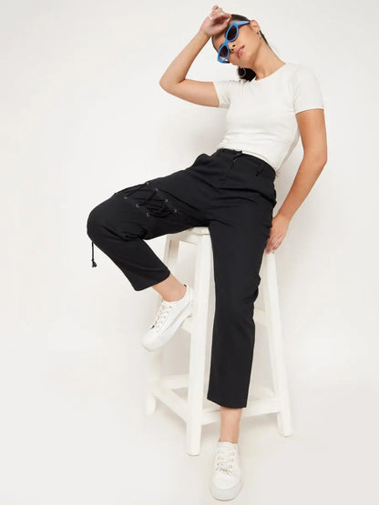 winered-black-dori-tie-up-trouser