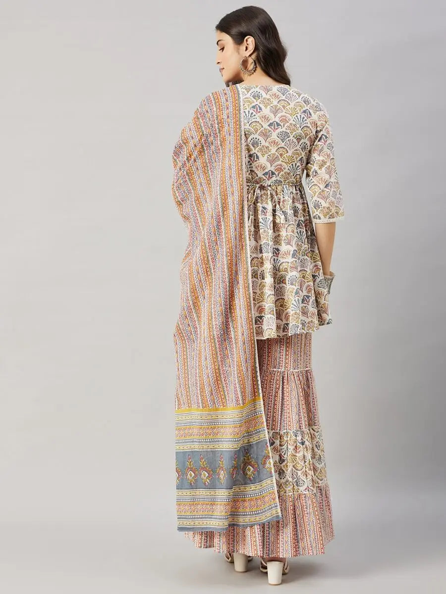 winered-woman-white-geomatric-print-embroidery-neck-sharara-with-dupatta-set