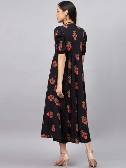 winered-women-black-ethenic-motif-printed-a-line-dress