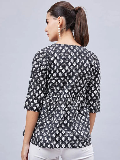 winred-women-black-and-white-yoke-printed-lace-top