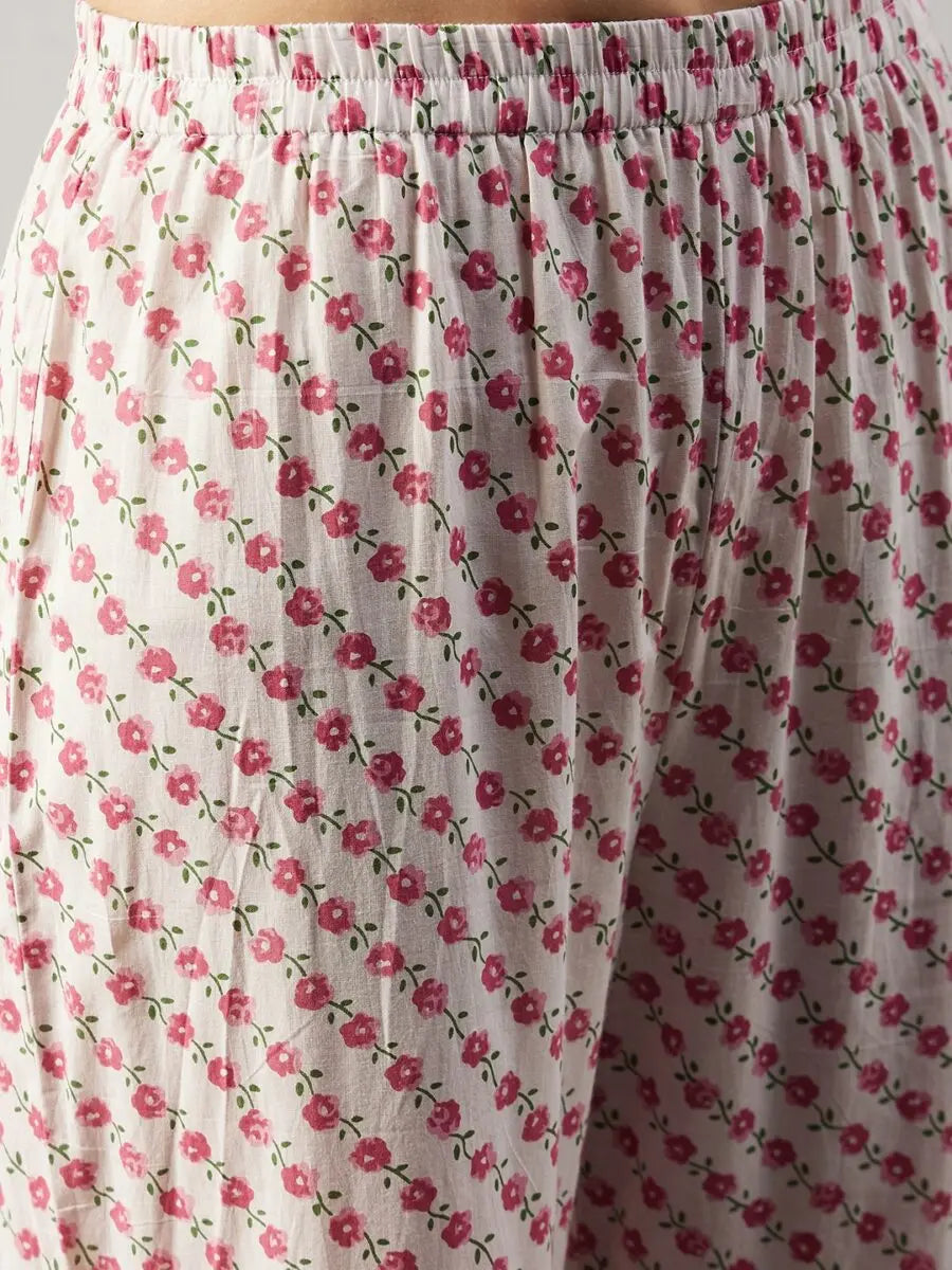 winered-woman-green-flared-kurti-sharara-set