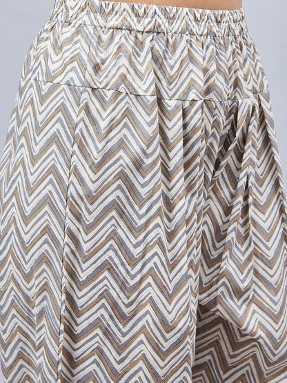 winered-woman-off-white-geometric-print-with-lace-detailed-sleeve-kurta-dupatta-set