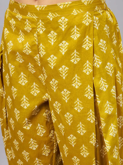 winered-women-yellow-color-cotton-co-ord-set