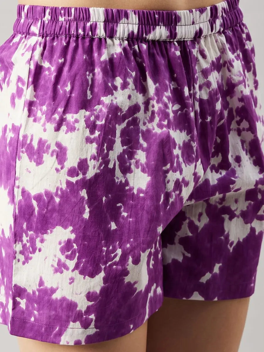 winered-woman-purple-3pcs-kimono-shorts-set