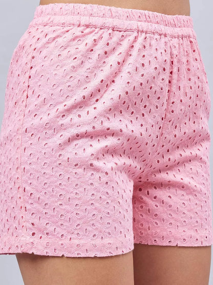 winered-woman-schiffli-shirt-shorts-coord-set-2