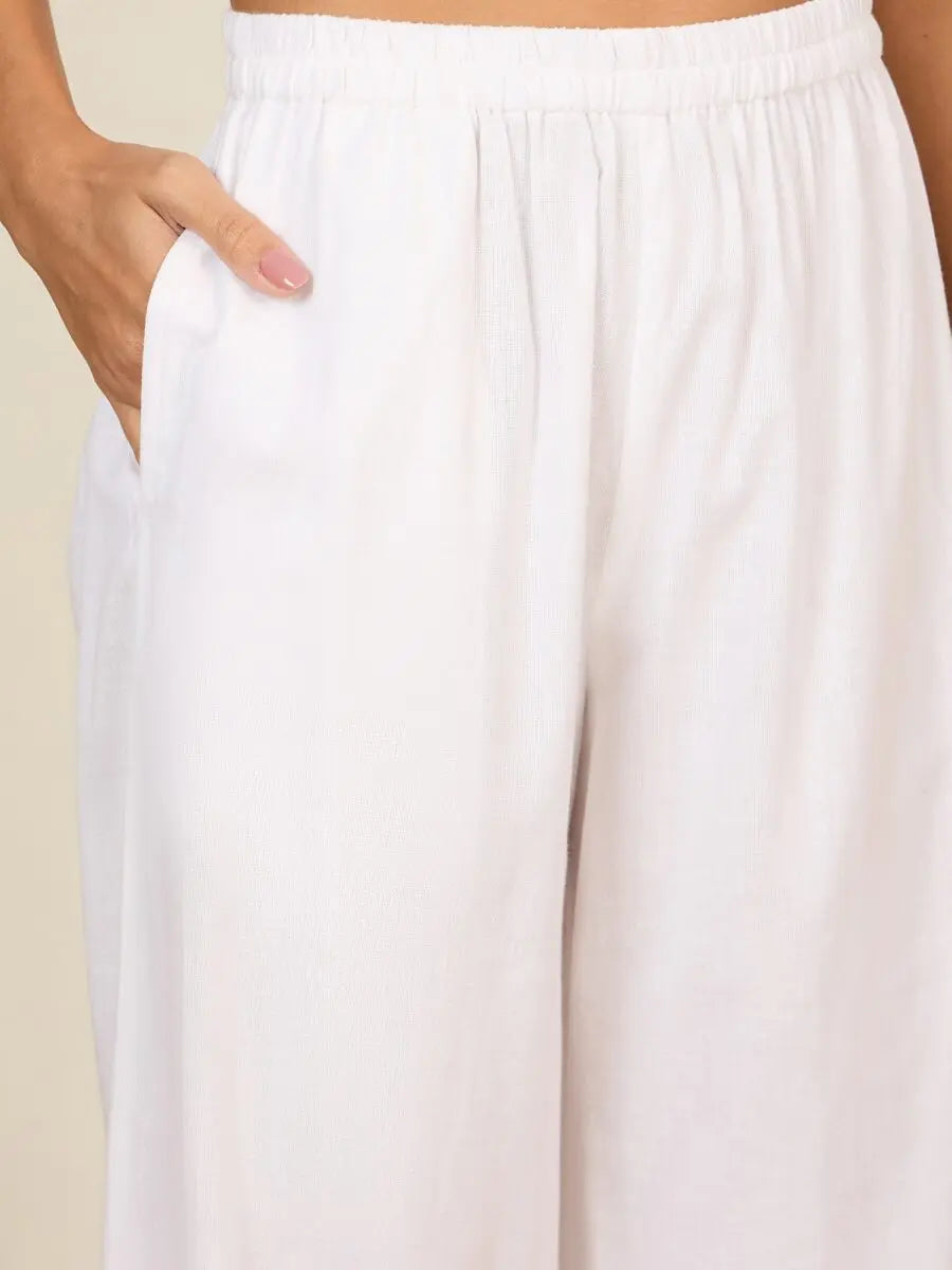 winered-women-white-pant-with-lace-detailing