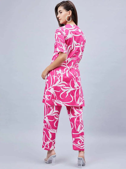 winered-woman-pink-printed-blazer-style-co-ord-set