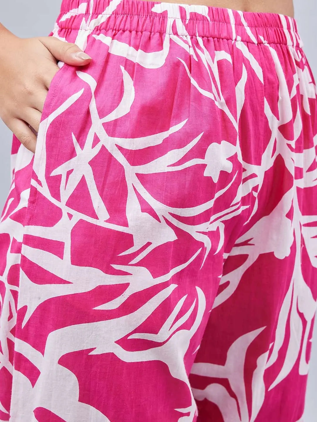 winered-woman-pink-printed-blazer-style-co-ord-set