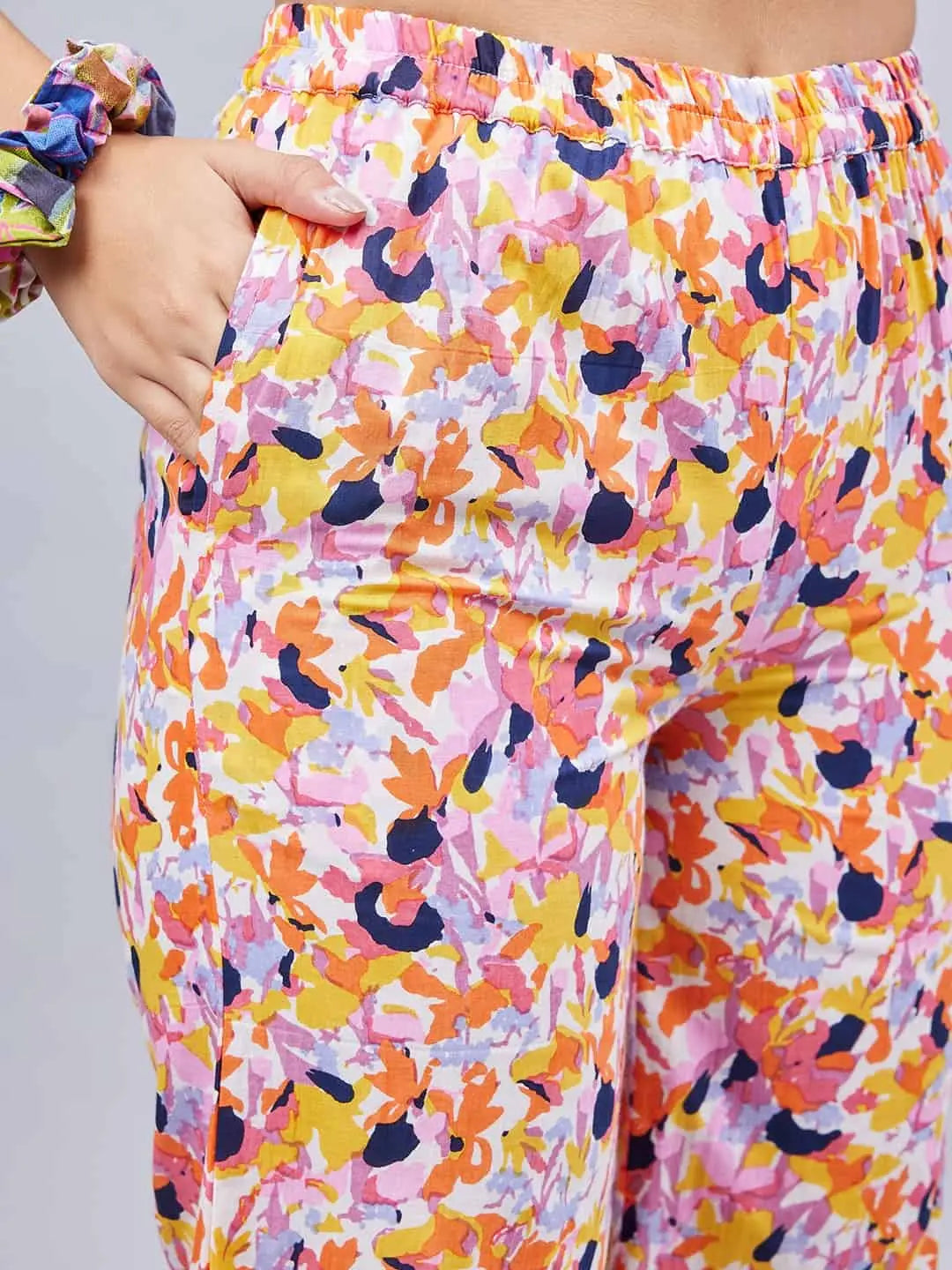 winred-woman-multicolor-printed-front-placket-co-ord-set