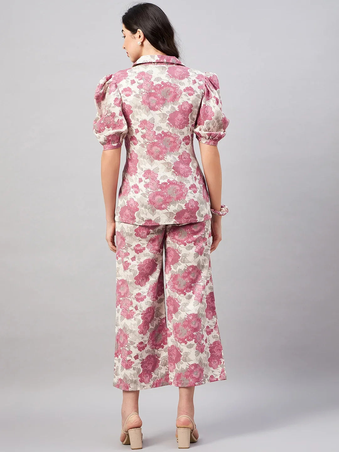 winered-beige-and-pink-co-ord-women-blazer-with-trouser