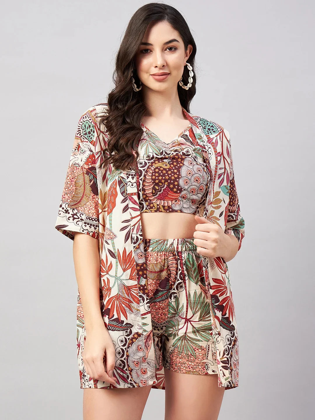 winered-woman-beige-3pcs-kimono-shorts-set