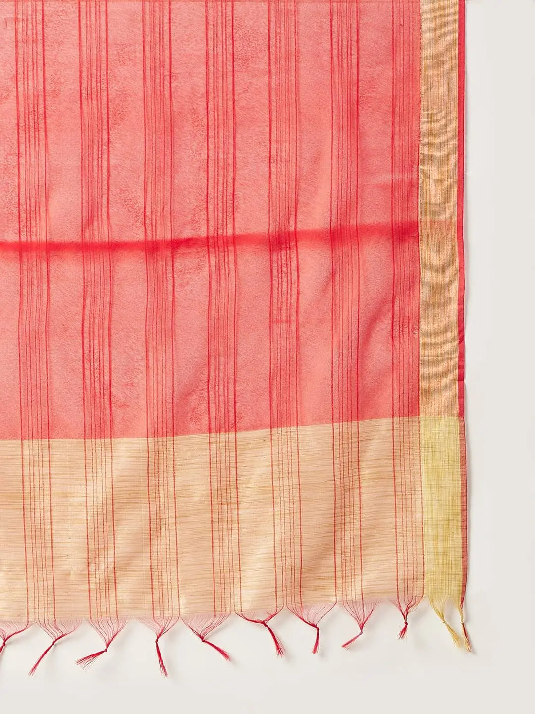 winered-woman-stylish-off-white-with-golden-neck-embroidery-red-dupatta-kurta-and-sets