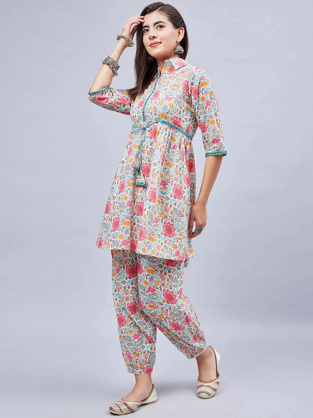 winered-women-multi-colour-floral-mirror-embroidery-co-ord-set