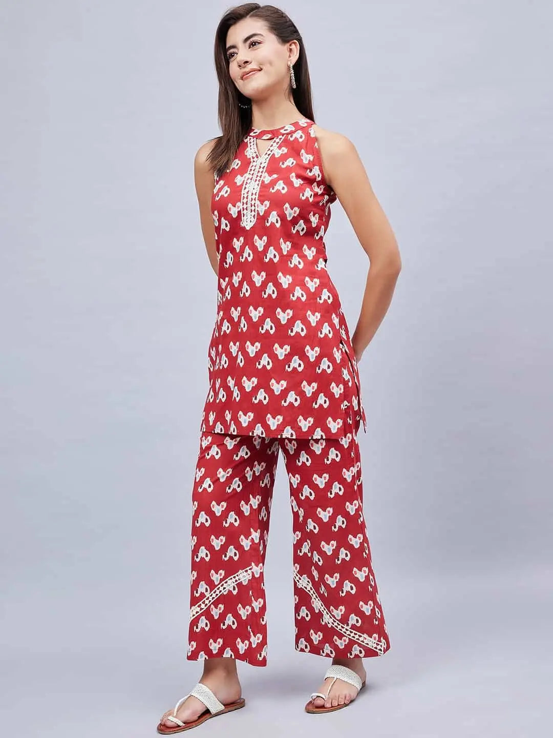 winered-woman-rust-printed-with-lace-coord-set