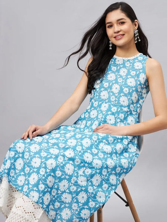 winered-women-sky-blue-kurta-with-lace-keyhole-at-back