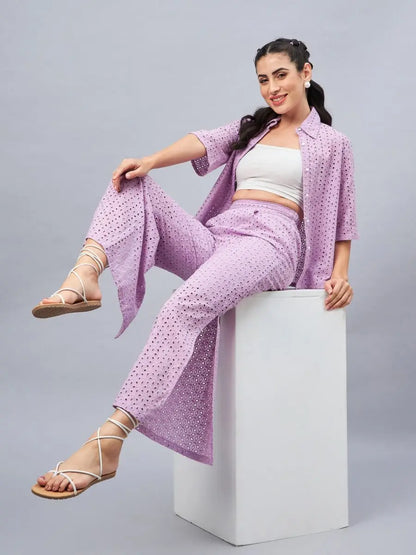 winered-woman-purple-schiffli-oversized-shirt-and-pant-co-ord-set