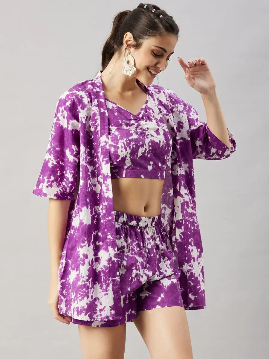 winered-woman-purple-3pcs-kimono-shorts-set
