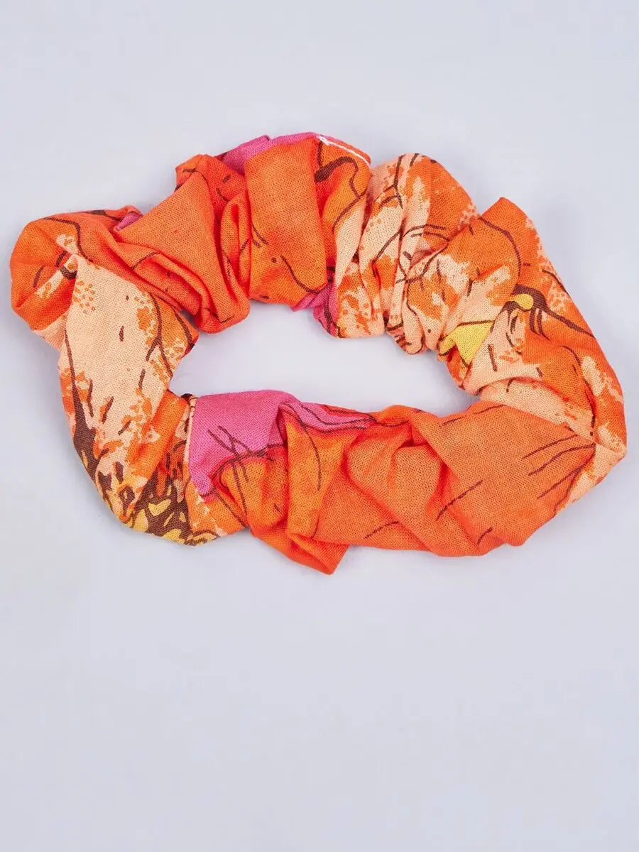 winered-woman-floral-print-angrakha-orange-coord-set