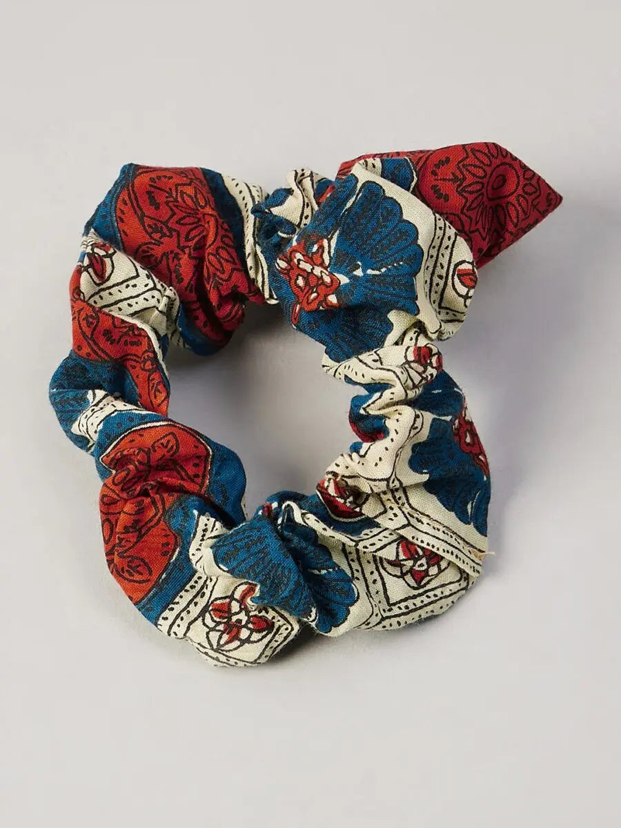 winered-woman-brown-and-orange-box-print-co-ord-set