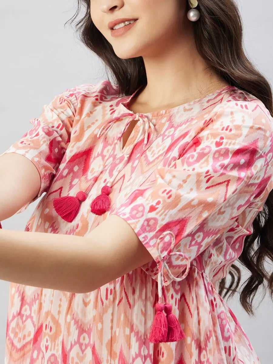 winered-women-pink-geometric-print-top-w-d-tassels-at-neck-sleeve