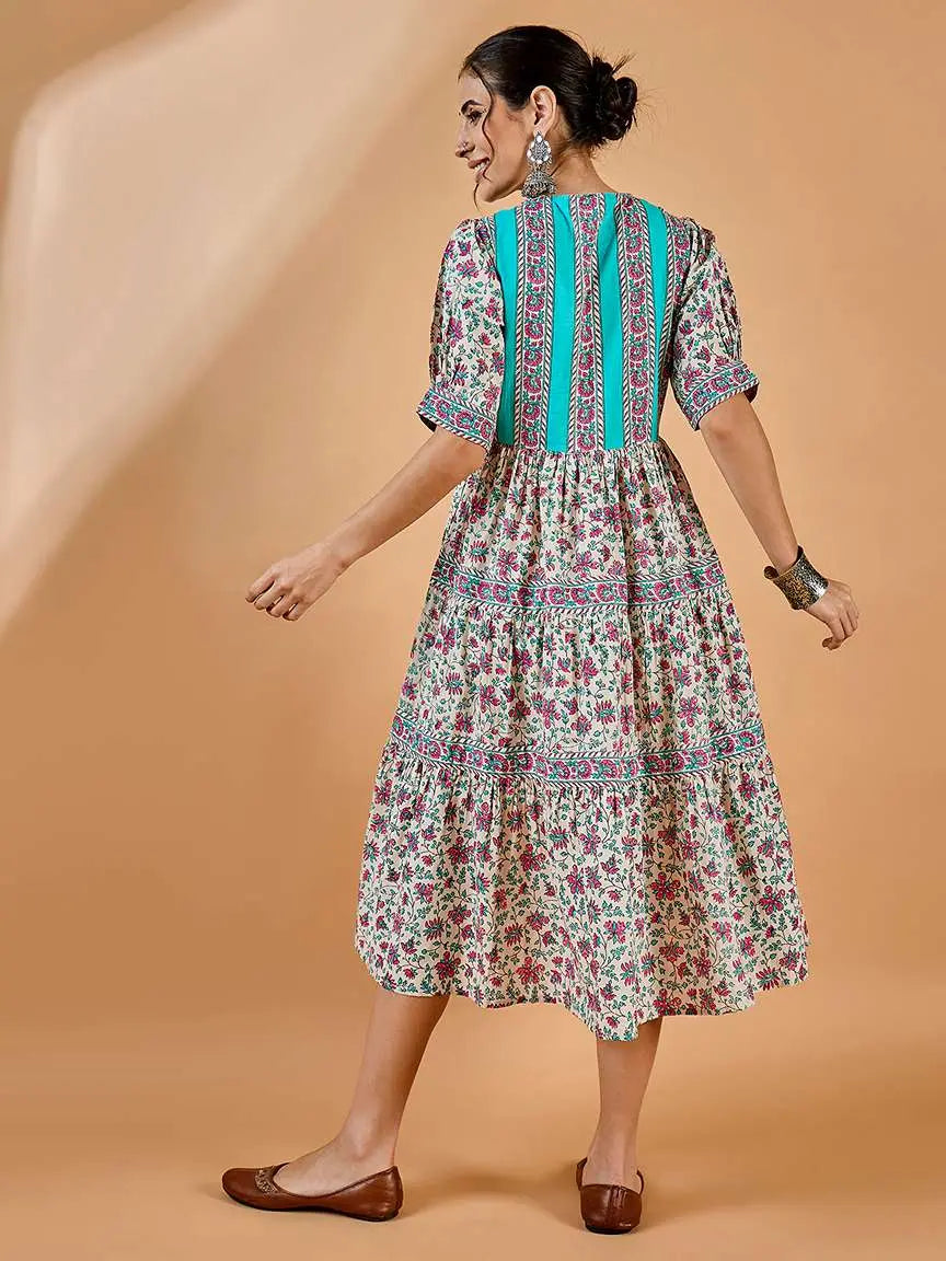 winered-women-bordered-naira-cut-tiered-dress