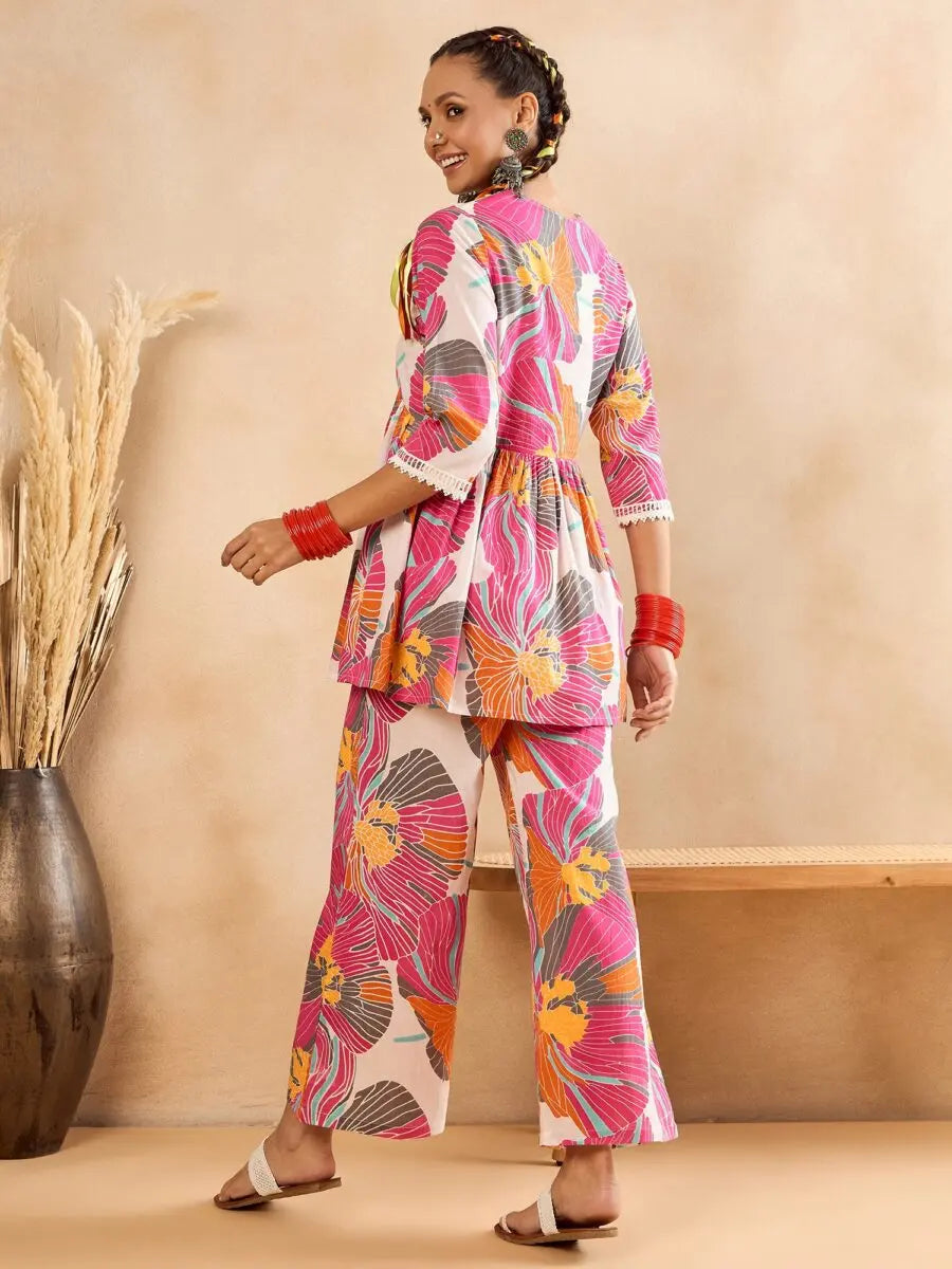 winered-women-floral-print-naira-cut-co-ord-set