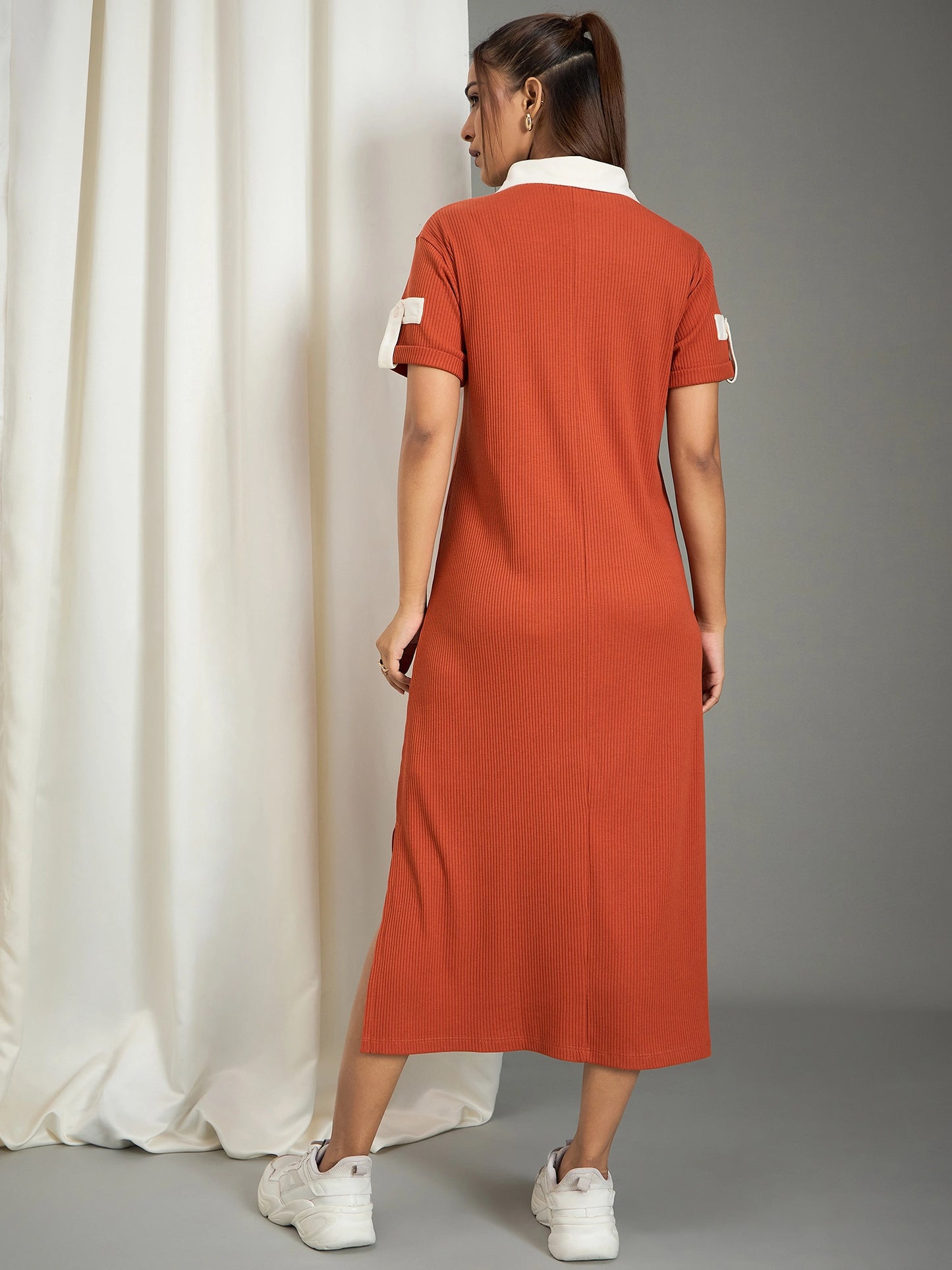 Women's Oversized Midi Dress