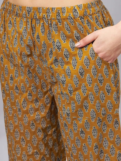 winered-woman-mustard-pineapple-print-with-functional-contrast-dori-night-suit