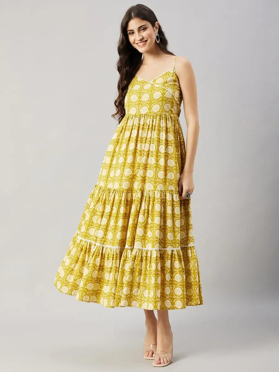 winered-women-yellow-floral-lace-strap-tiered-dress