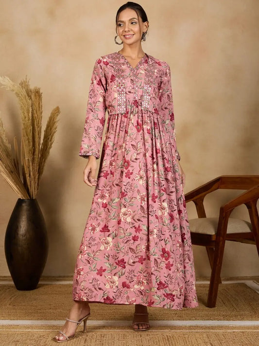 winered-women-pink-embroidered-dress-with-jacket
