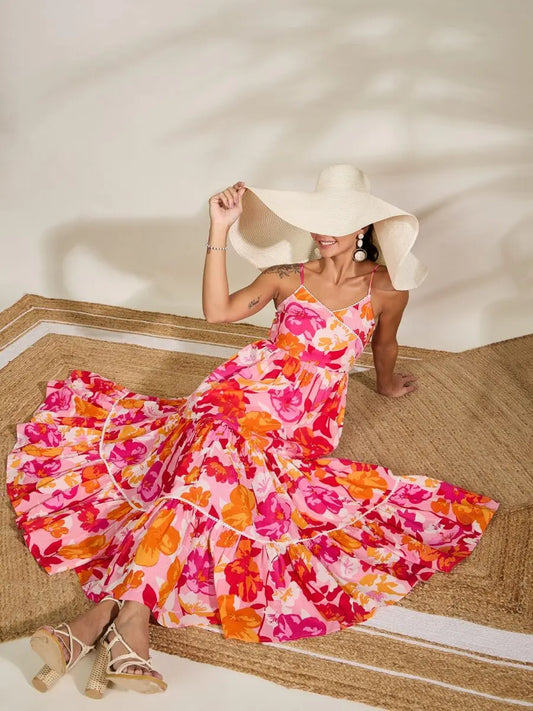 winered-women-lace-strap-tiered-pink-floral-dress