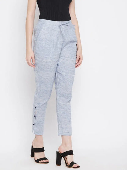 winered-blue-regular-fit-cotton-texetured-casual-trouser