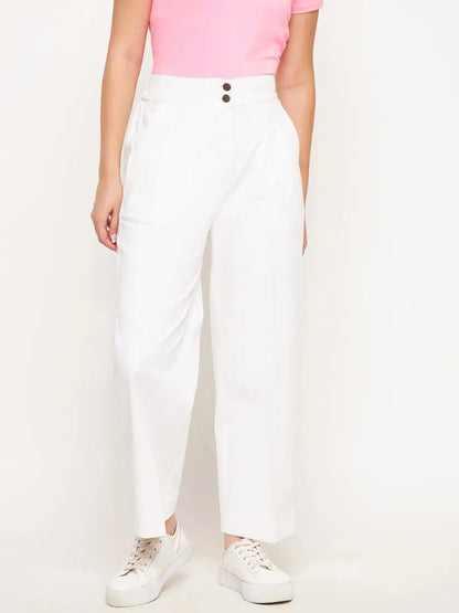 winered-white-straight-trouser