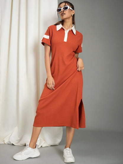 Women's Oversized Midi Dress