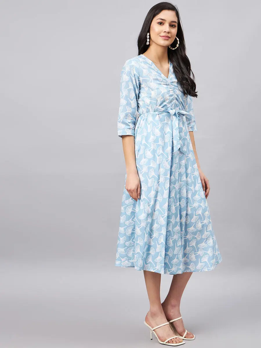 winered-light-blue-floral-print-dress