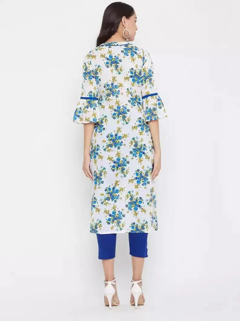 winered-white-floral-printed-straight-cotton-kurta