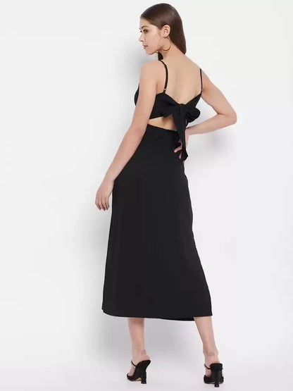winered-black-maxi-crepe-solid-dress
