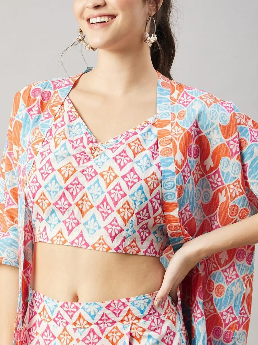 winered-women-geometric-print-3-pcs-pant-set