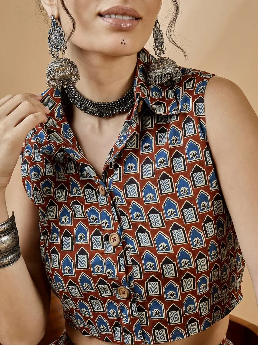 winered-women-brown-crop-top-and-flared-pant-co-ord-set