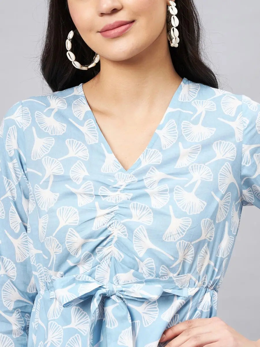 winered-light-blue-floral-print-dress