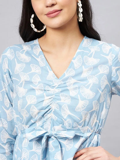 winered-light-blue-floral-print-dress