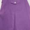 Winered Purple Pleated Skirt