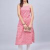 Pink & White Kurta - Best Design and Color for Women and Girls