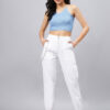 White Cotton Trouser for Women - Latest Ladies' Design